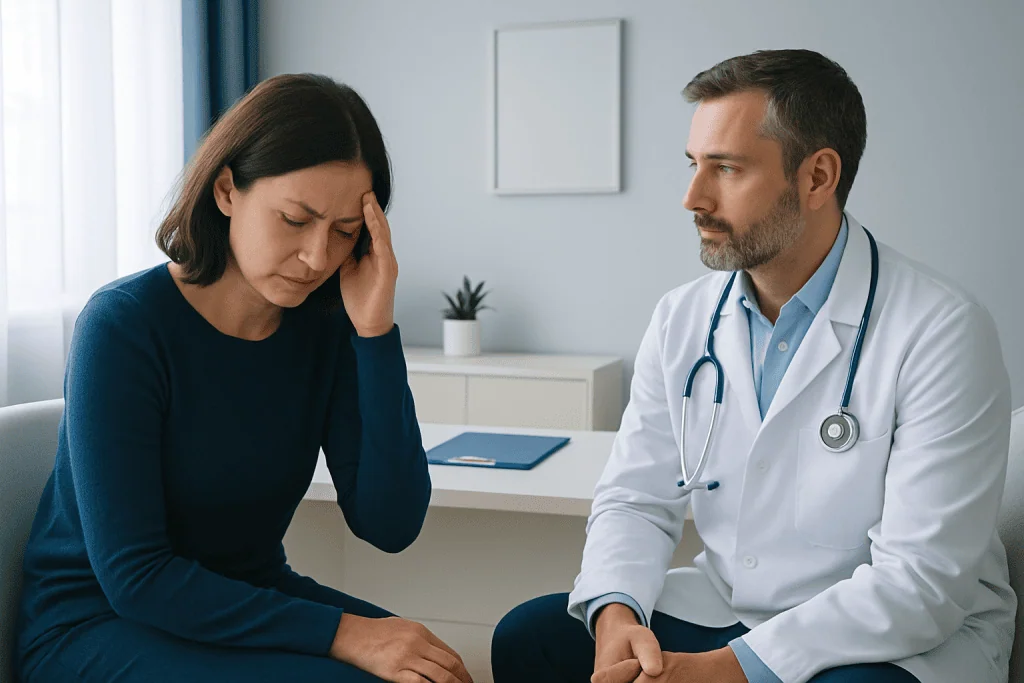 Symptoms to Notice — breaking news stress
