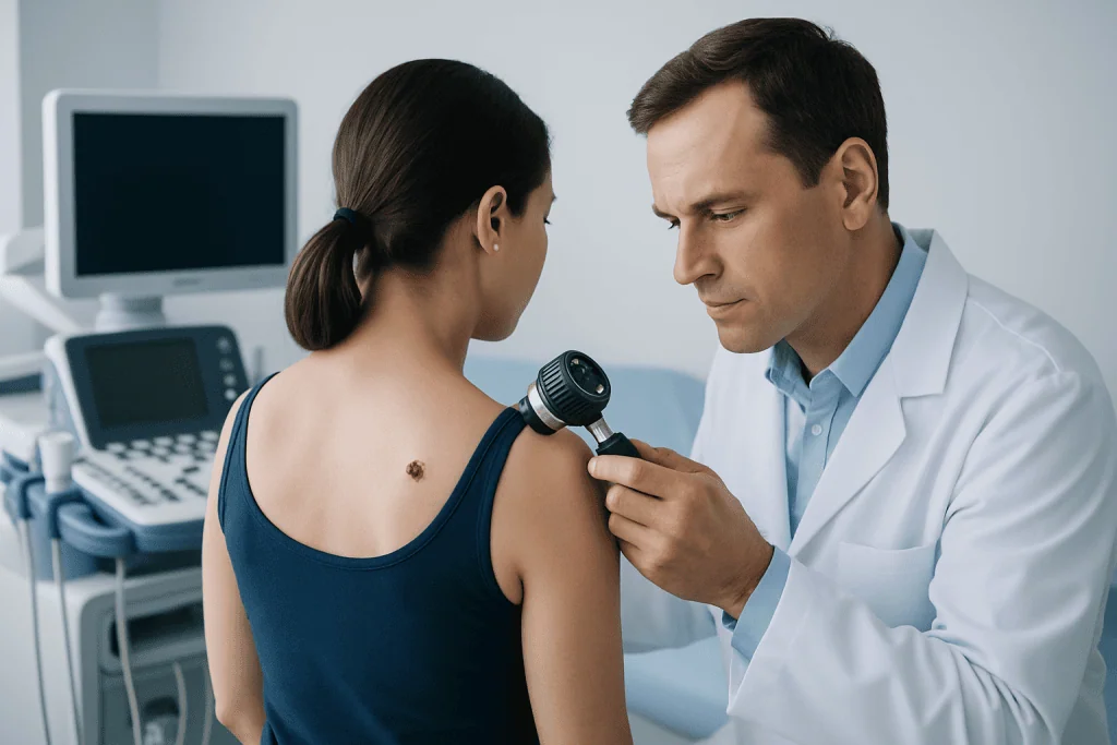 The ABCDE Warning Signs of Melanoma — melanoma warning signs