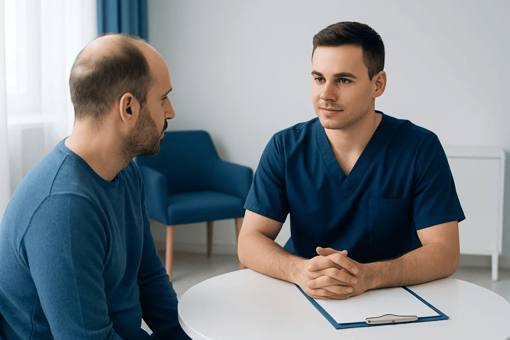 The after timeline: from the first days to final growth — hair transplant before and after