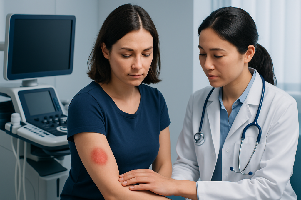 Tick Bite Rash and Other Symptoms — Lyme disease