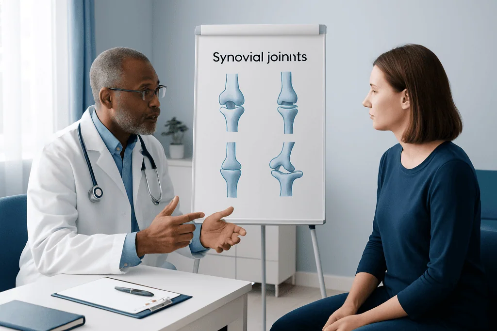 Types of Synovial Joints — synovial joints