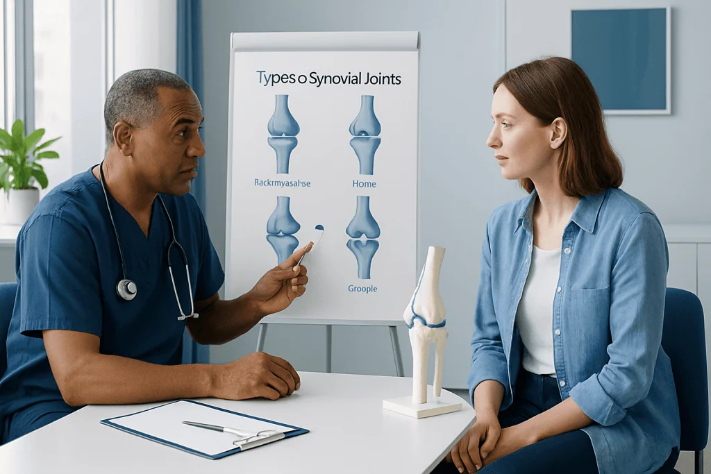 Types of Synovial Joints — synovial joints