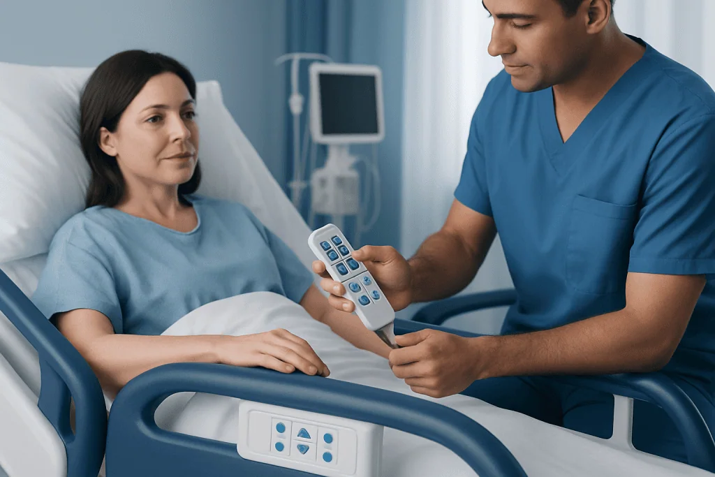 Understanding common hospital bed controls — Hospital Bed Controls