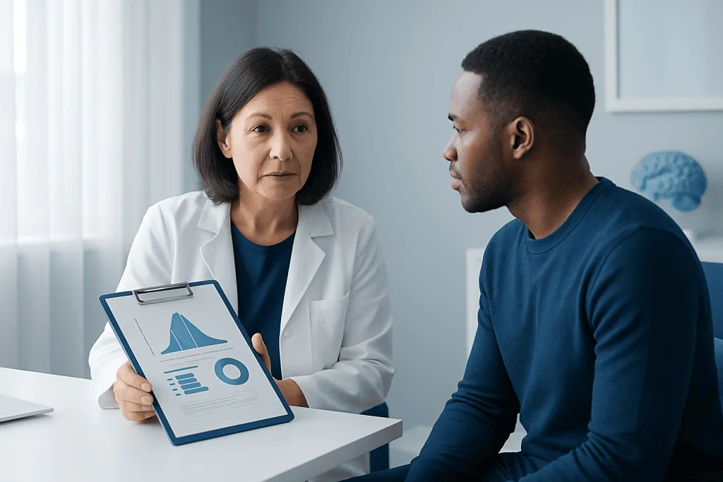 Understanding Scores, Percentiles, and Ranges — neuropsychological evaluation results