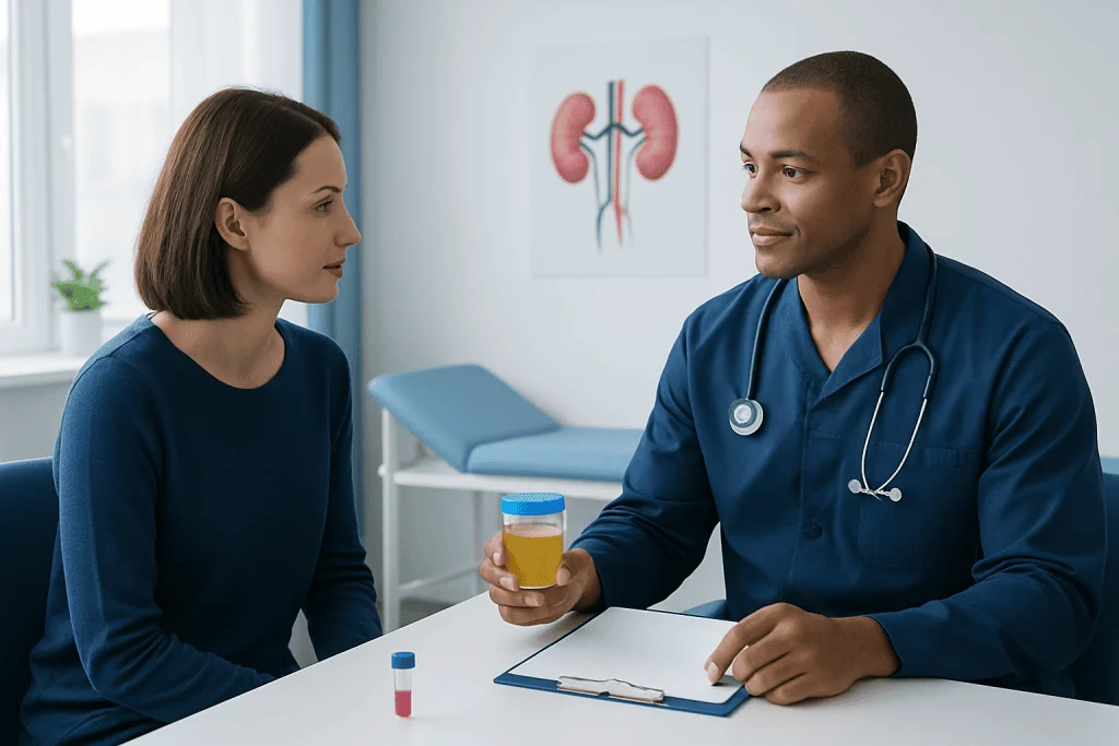 Urine and Blood Tests — kidney stone diagnosis