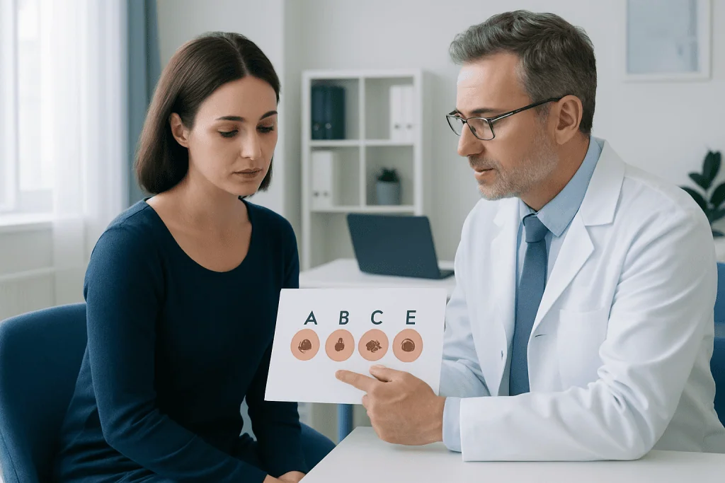 Warning Signs: The ABCDE Mole Check — moles