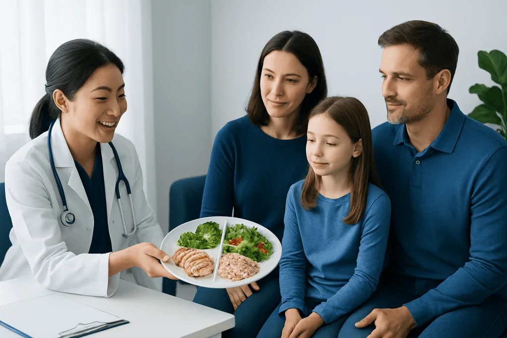 What a Balanced Family Meal Can Look Like — healthy eating for families