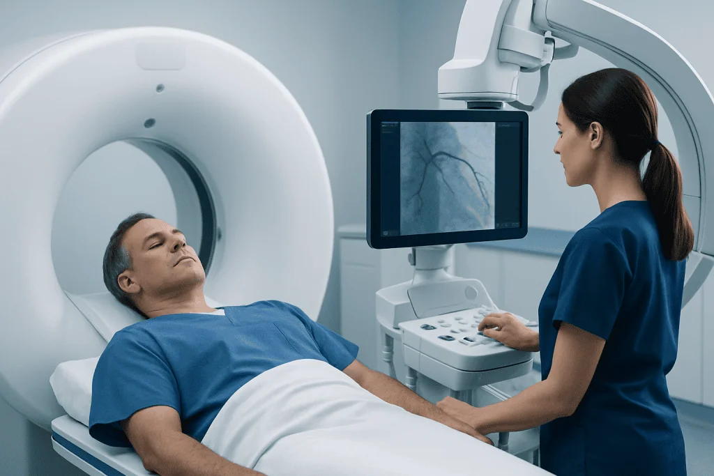 What a Coronary Calcium Score Shows — coronary calcium score vs coronary angiography