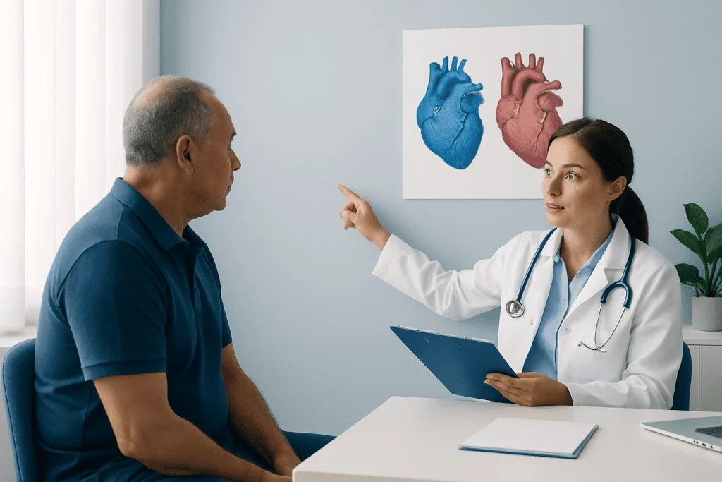 Nuclear Stress Test vs Stress Echocardiogram: Which Heart Test May Be Better? 3 What a nuclear stress test shows — nuclear stress test vs stress echocardiogram