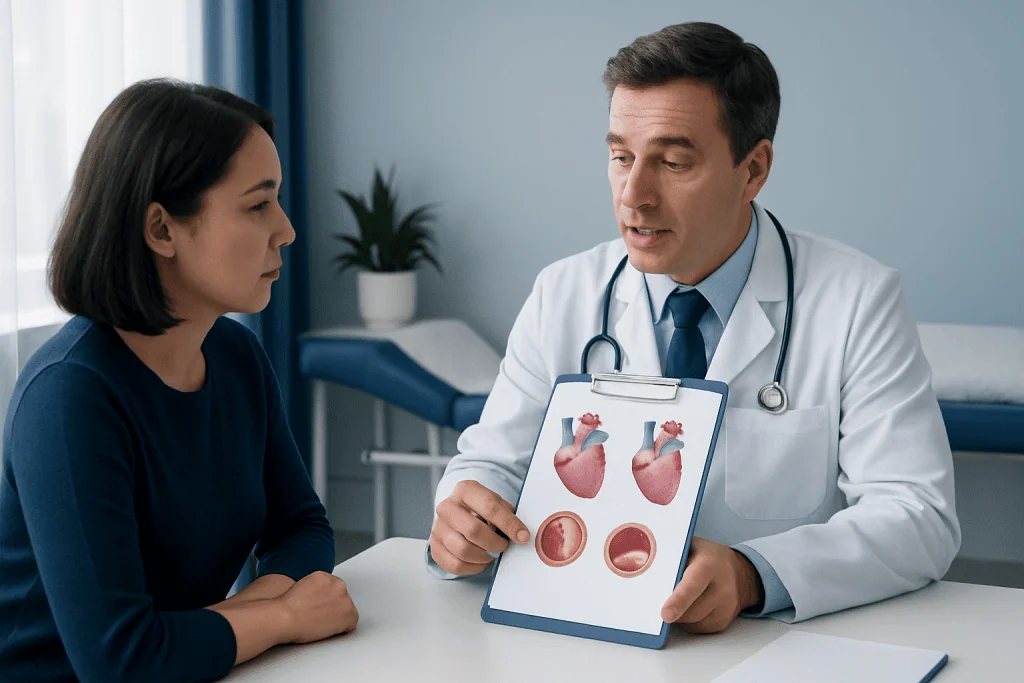 What Coronary Angiography Shows — coronary calcium score vs coronary angiography