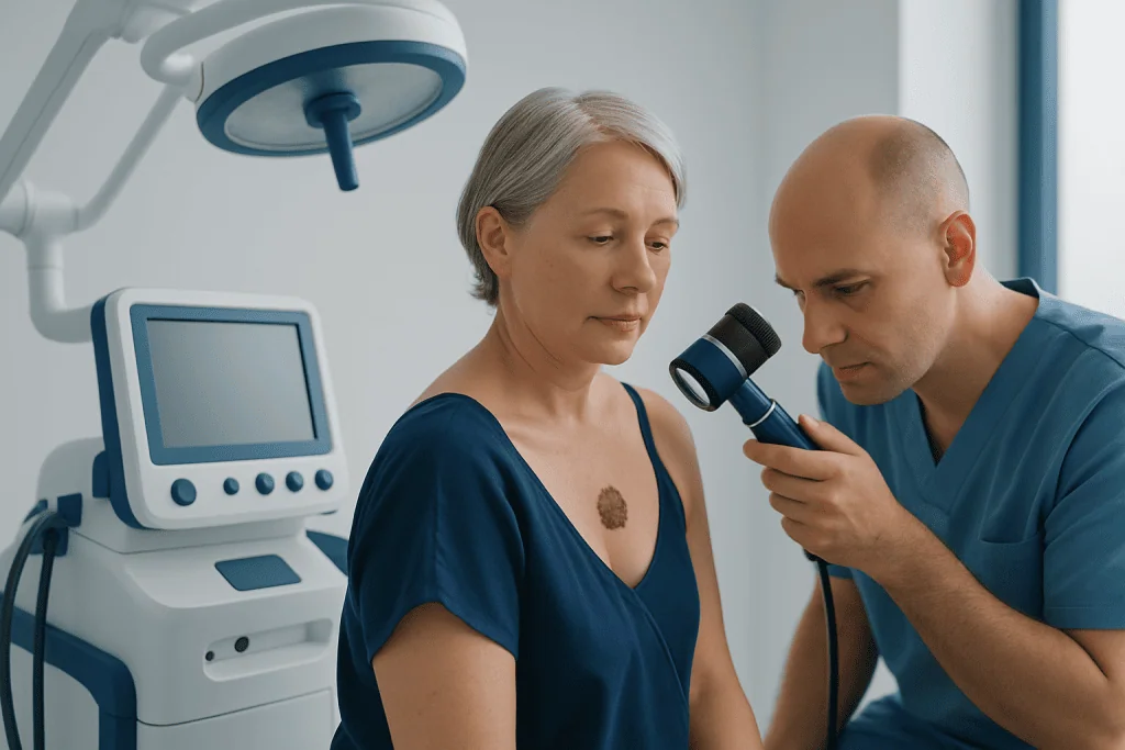 What different types of skin cancer can look like — skin cancer images