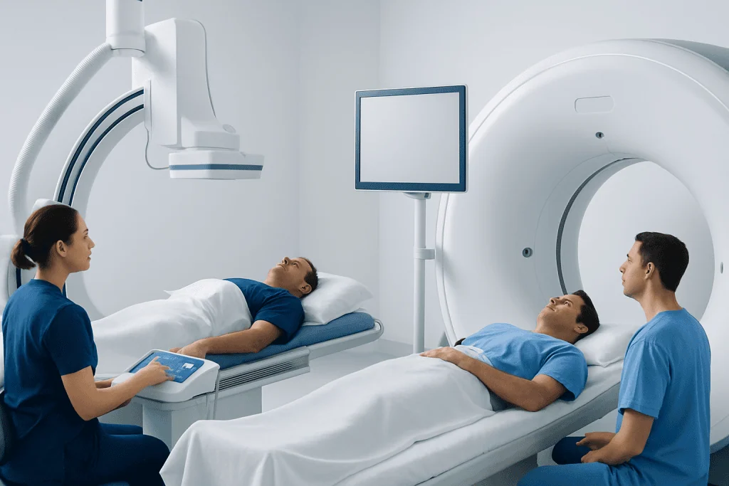 What Each Test Can Show — coronary angiography vs CT coronary angiogram