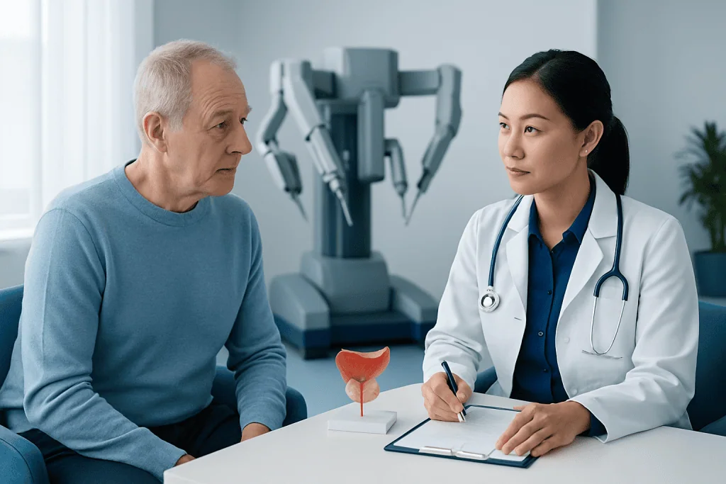 What Factors Doctors Evaluate Before Surgery — robot-assisted prostate surgery