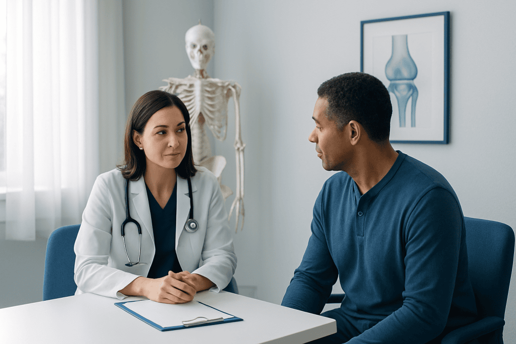 What Happens at the First Appointment — bone and joint center services