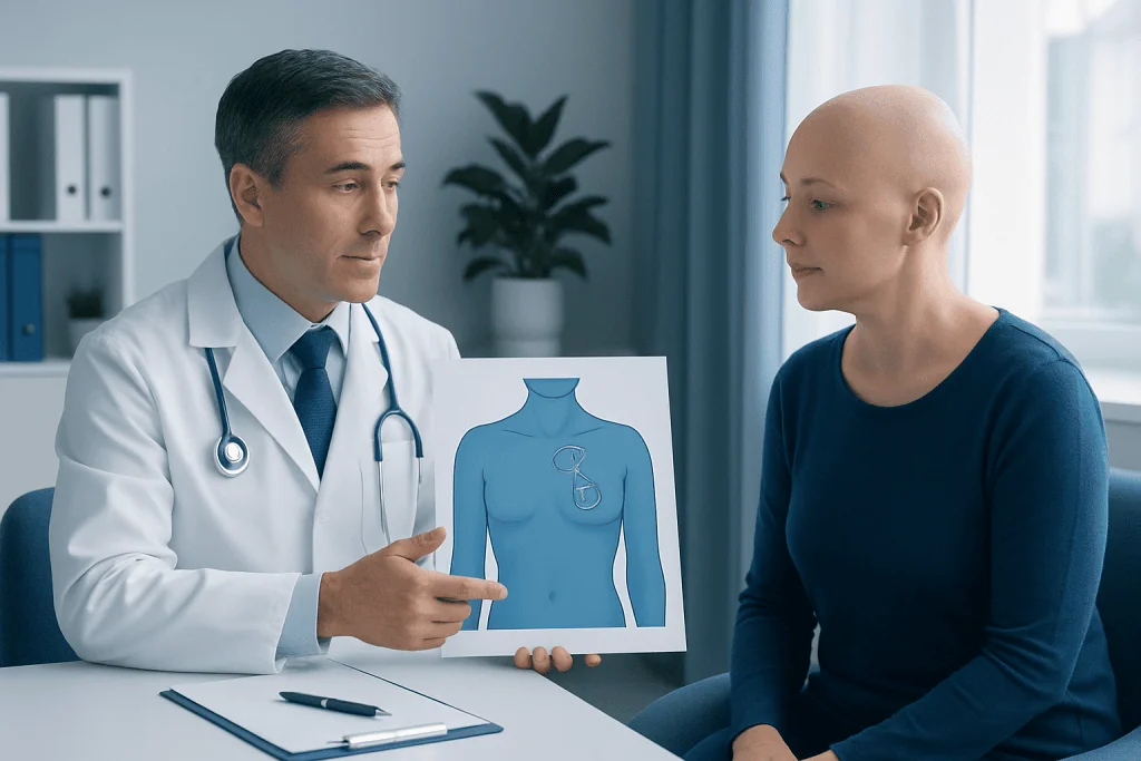 What Happens During Port Placement — Chemotherapy Port Placement