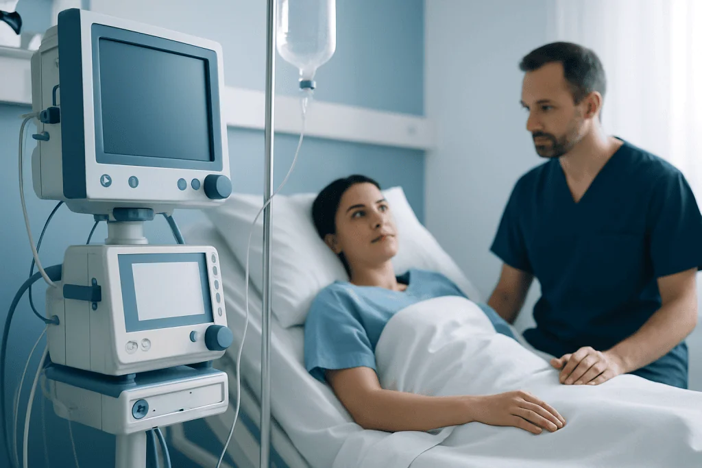 What happens immediately after the decision to admit you — unplanned overnight hospital stay in Turkey