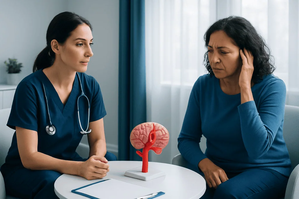 What Symptoms Can Brain Aneurysms Cause? — flow diverter stents for brain aneurysms