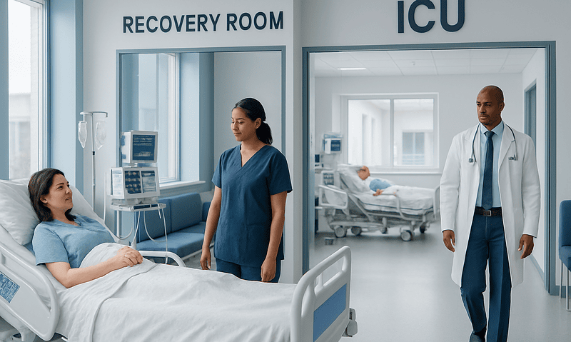 What the Recovery Room and ICU Are For — Recovery Room and ICU