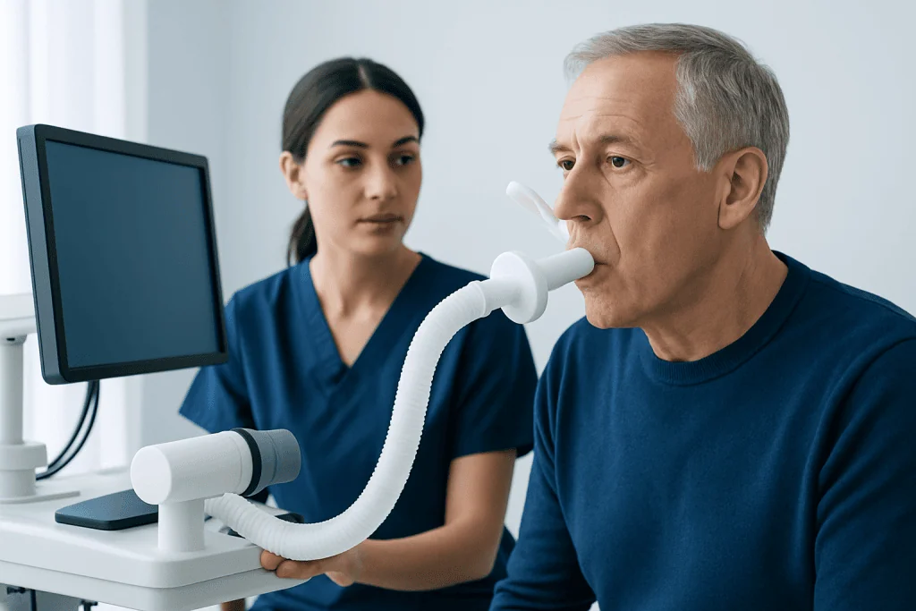 Spirometry Test: Measuring Lung Function and What Results Mean 2 What the Spirometry Test Measures — Spirometry Test
