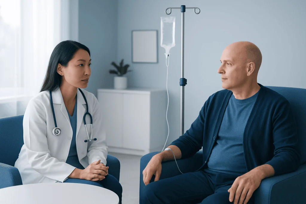 What to Expect Before and During Treatment — CAR T-cell therapy for multiple myeloma