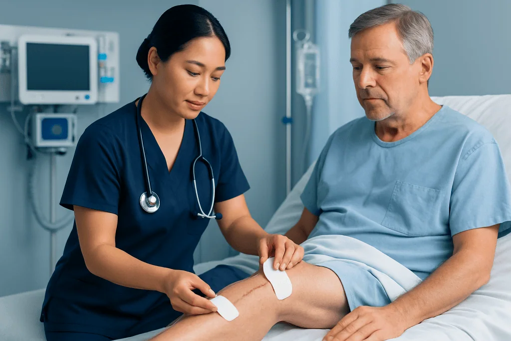 Leg Incision Care After Coronary Bypass Surgery: Vein Harvest Recovery 2 What to Expect During Vein Harvest Recovery — leg incision care after coronary bypass surgery