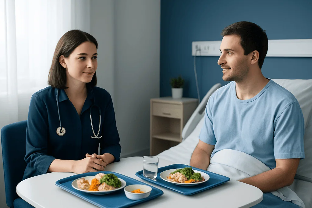 What to expect from hospital food and daily timing — Companion Meals