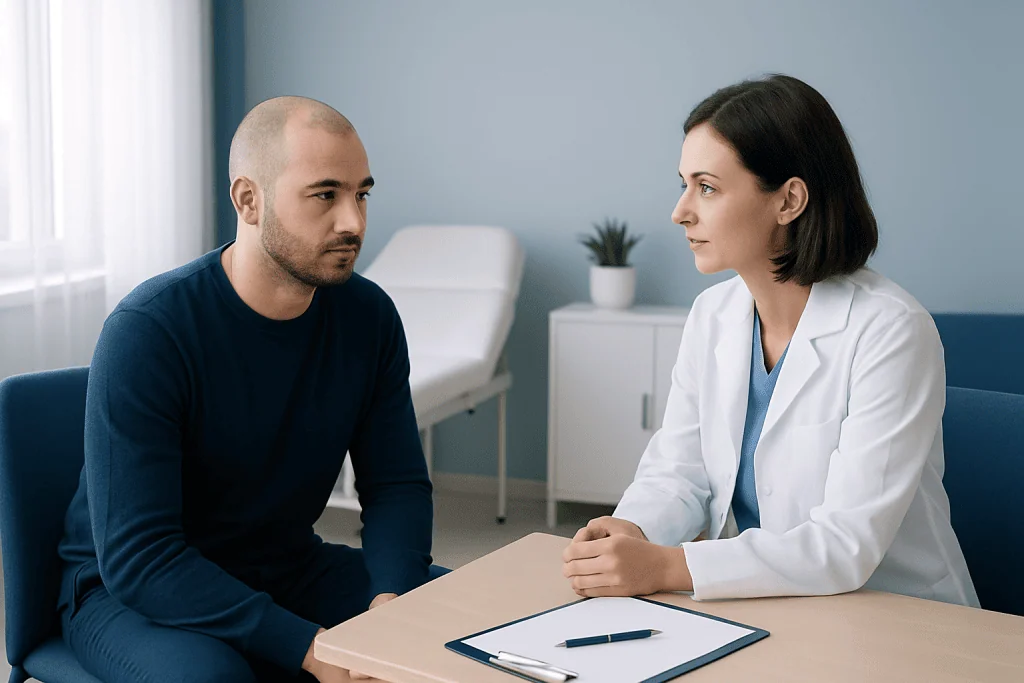 What to Expect Right After the Procedure — hair transplant recovery