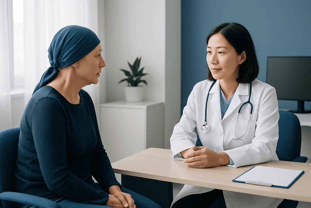 What usually happens during the appointment — first oncology appointment