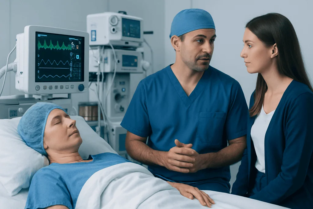 What you can expect before the patient goes to surgery — Family updates during surgery in Turkey