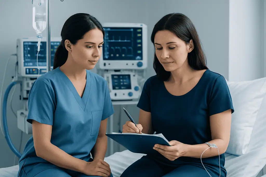 What you may be asked to complete at admission — Hospital Admission Forms and Consent Documents in Turkey