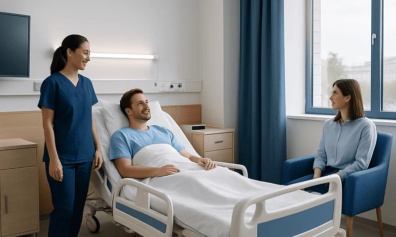 What your hospital room is designed to support — Hospital room amenities in Turkey