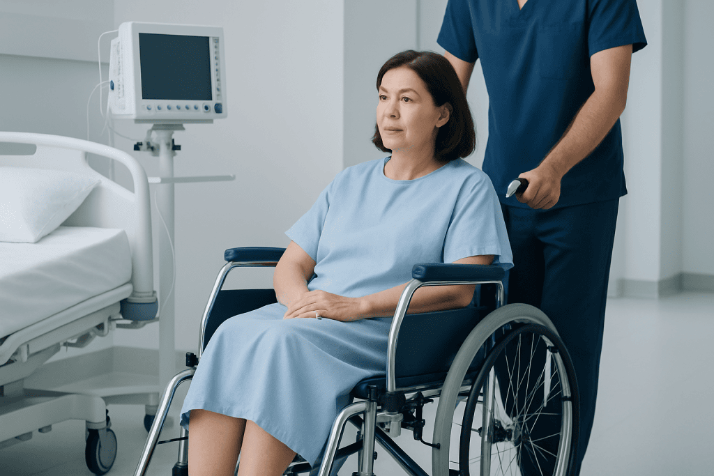 Wheelchair support: when you may need it — in-hospital patient transport in Turkey