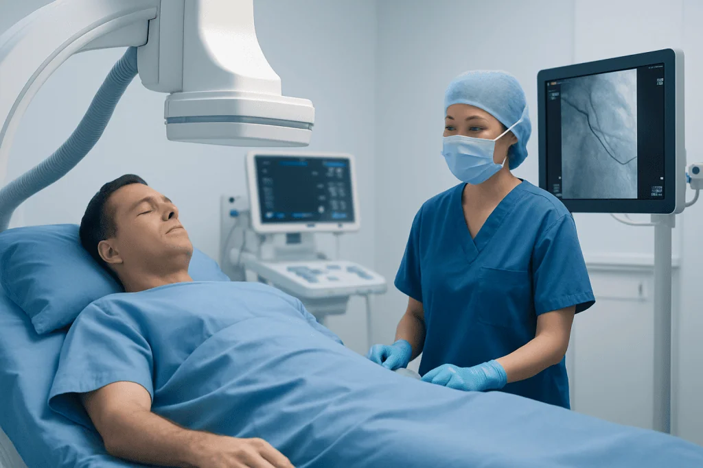 When Angioplasty and Stent Placement May Be Recommended — Angioplasty and stent placement