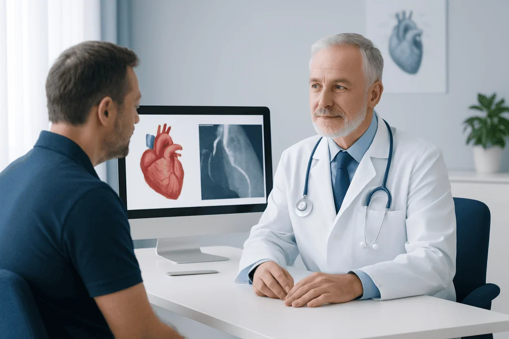 When Doctors Prefer CT Coronary Angiogram — coronary angiography vs CT coronary angiogram