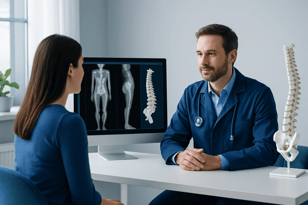 When doctors use EOS imaging for spine and joint assessment — EOS imaging