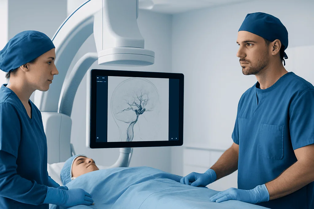 When Endovascular Treatment Is Considered — endovascular treatment for brain AVM