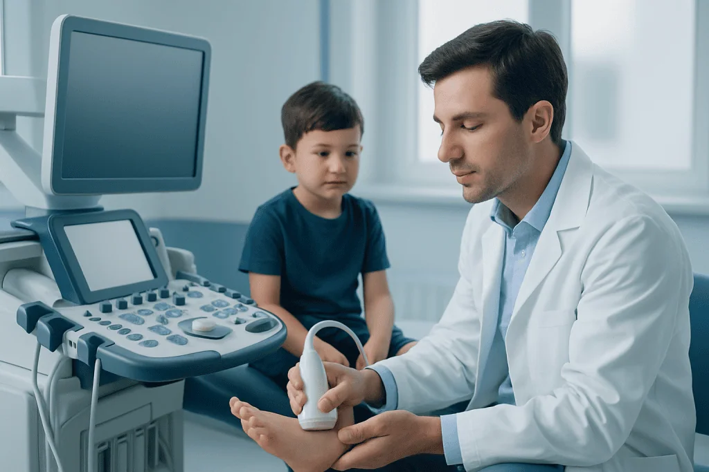 When flat feet are normal during growth — flat feet in children