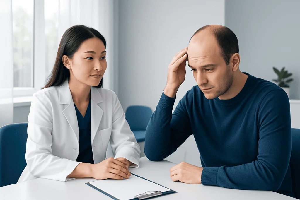 When Hairline Correction May Be Considered — aesthetic scalp surgery