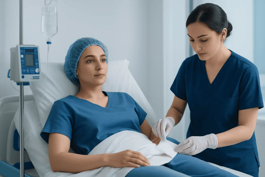 When is it recommended? — wound dressing changes after surgery in turkey