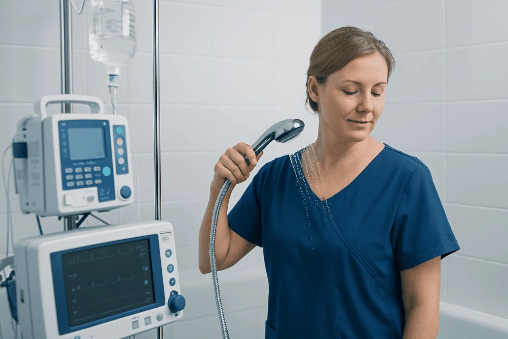 When Is It Usually Safe to Shower? — showering after surgery