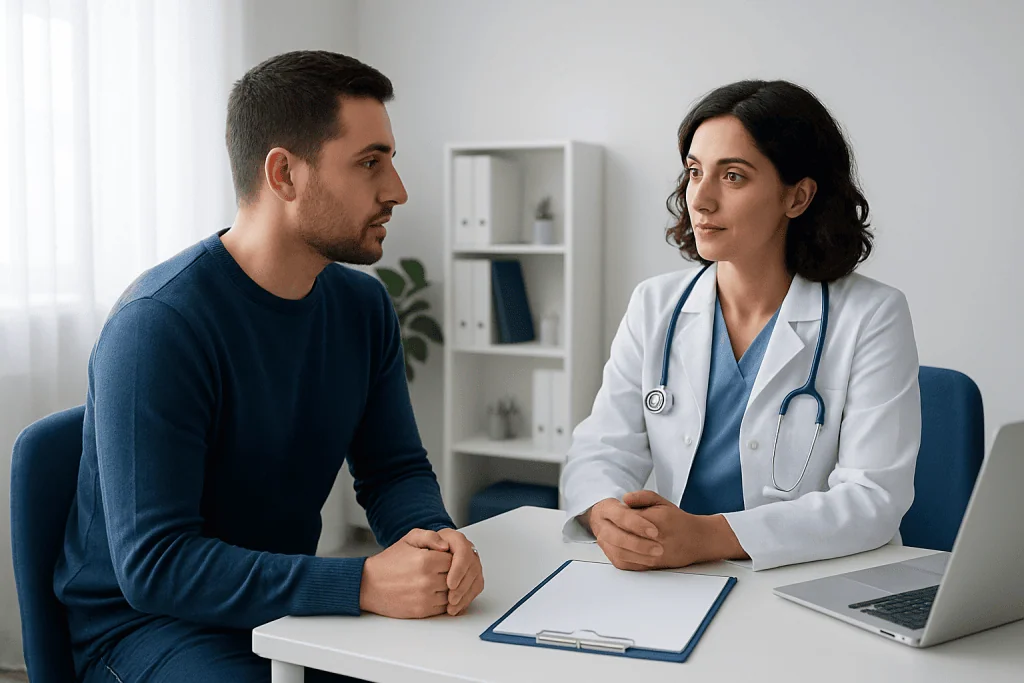 When to share your request with the hospital — same-gender staff Turkey