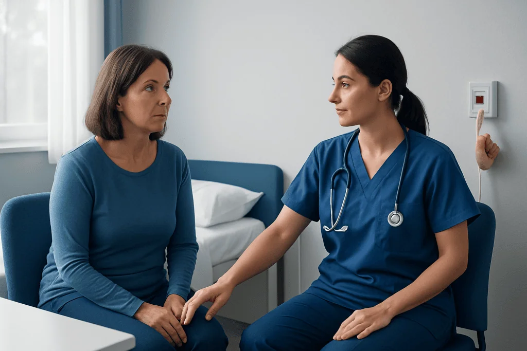 When you should press the call button — Nurse call system in Turkey