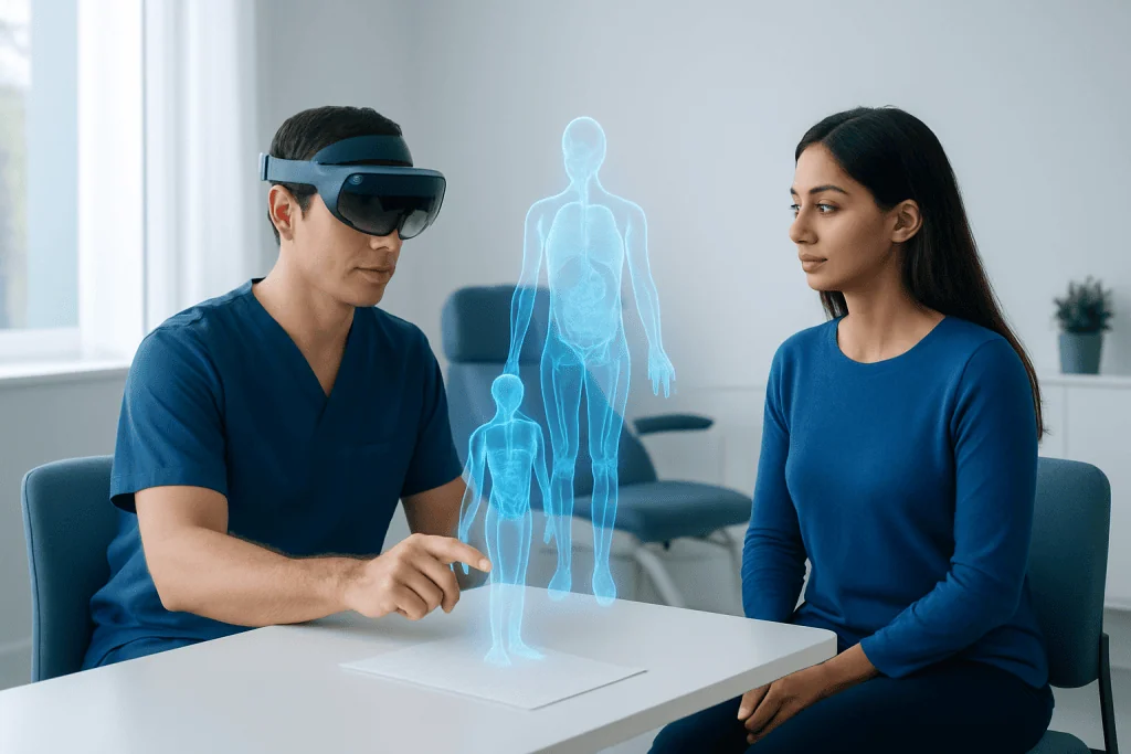 Where it is used: surgical specialties and examples — augmented reality in surgery