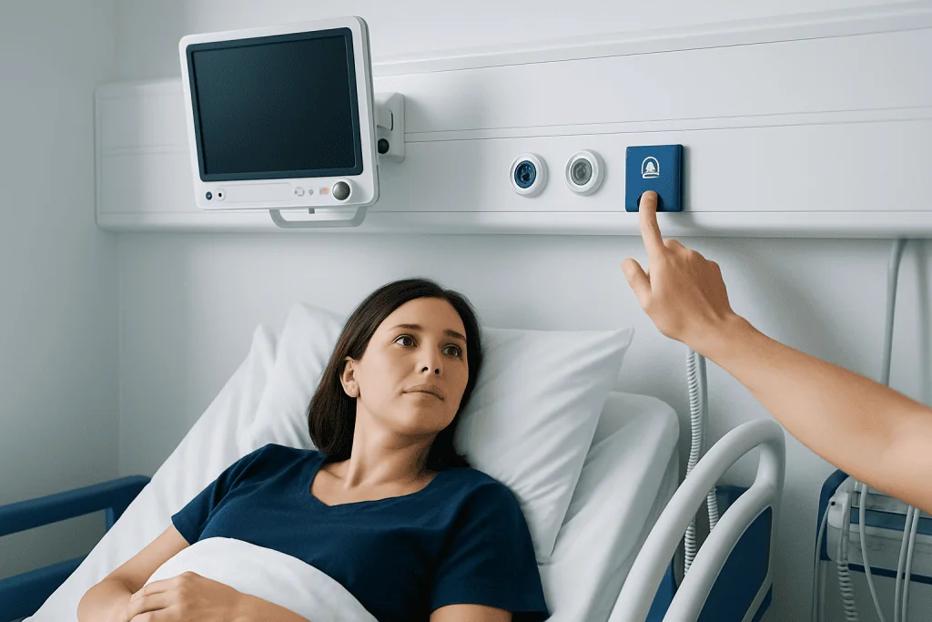 Where to find it in your room — Nurse call system in Turkey