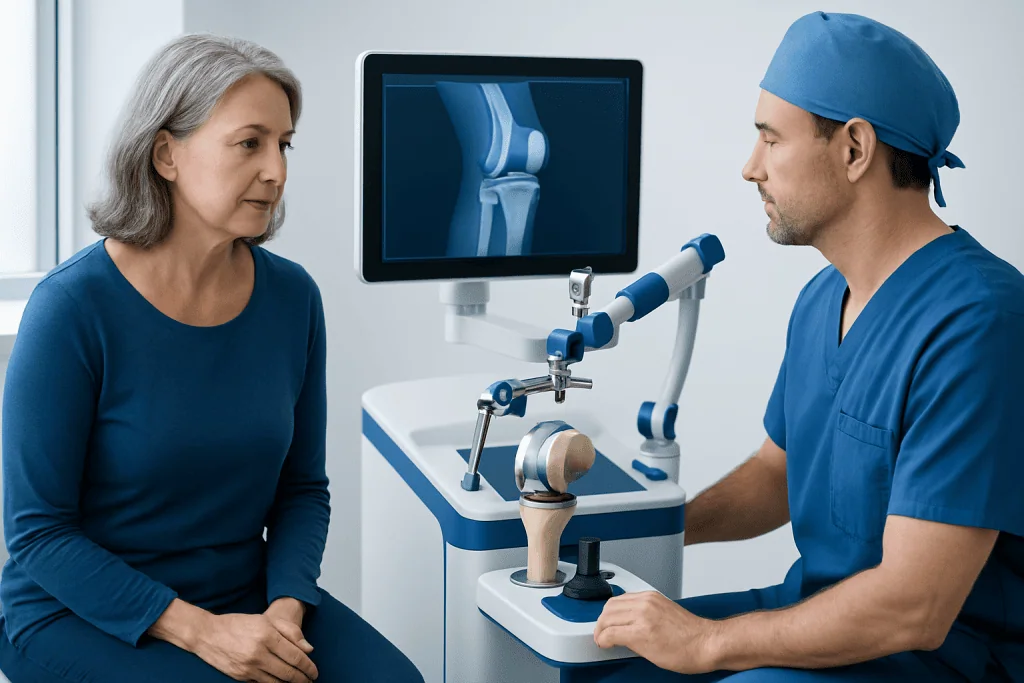 Who May Benefit and What Symptoms Lead to Surgery — computer-assisted knee replacement