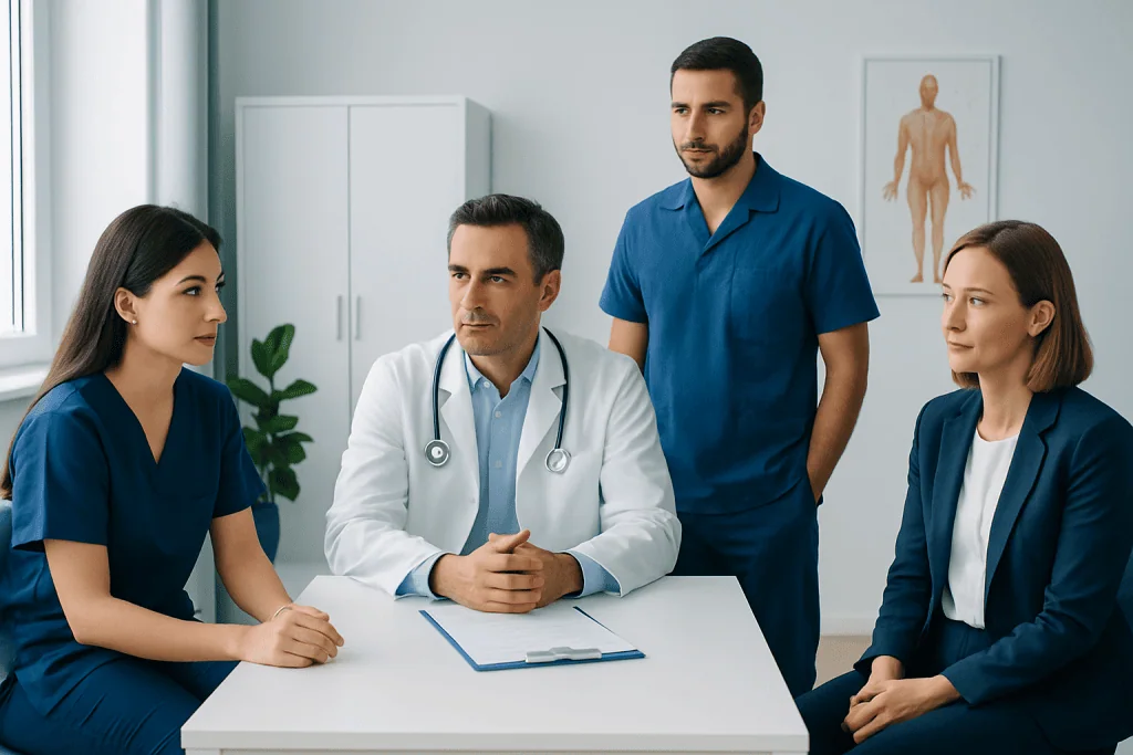 Who participates in your handover — Clinical Handover in Turkey