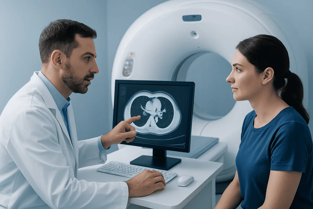 Who will explain your test or imaging report — Lab Test and Imaging Results Turkey