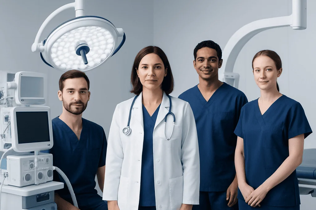 Who you may meet during your Acibadem journey — Acibadem doctors, teams, and care responsibility