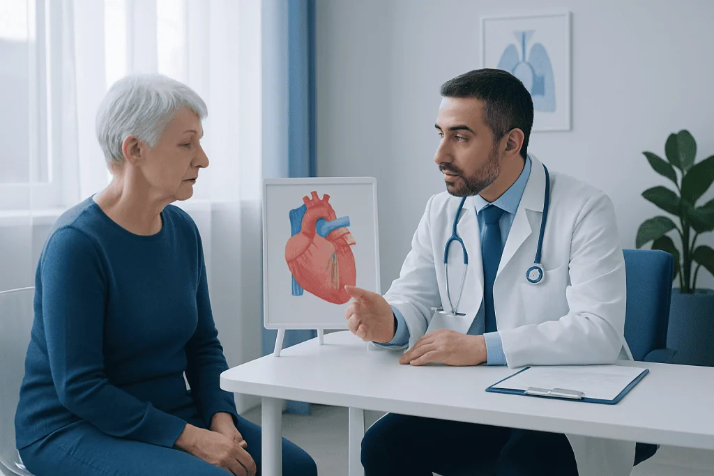 Why chest pain may be absent — coronary artery disease without chest pain