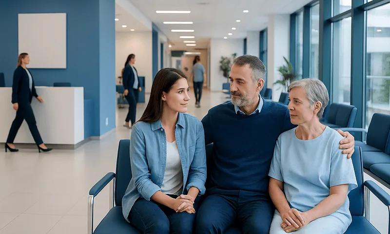 Family support at Acibadem Hospitals for international patients.